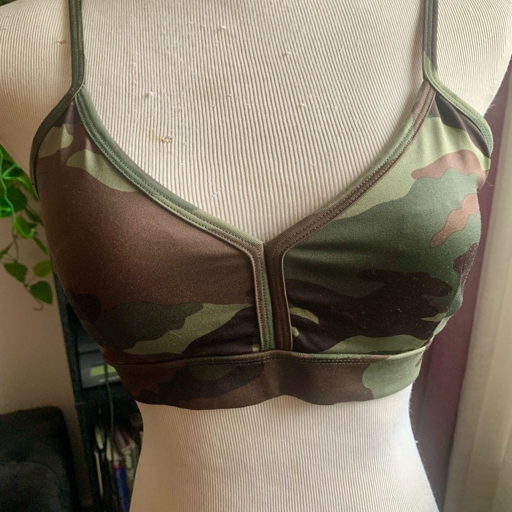 Camouflage Sports Bra